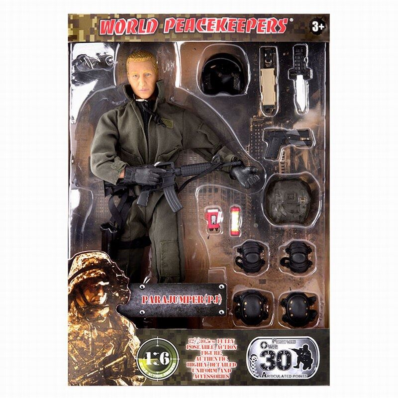 World Peacekeepers Action Figure With Accessories Combat Engineer Navy Seals 1/6