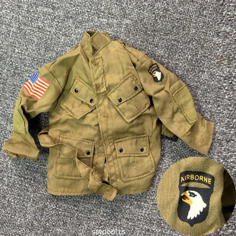 1/6 21st Century Toys WWII USA Airborne Uniform for 12" Action Figure The Ultima