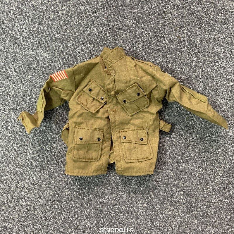 WWII USA Uniform World War 2 Army Airborne Jacket 1/6 21st Century Toys