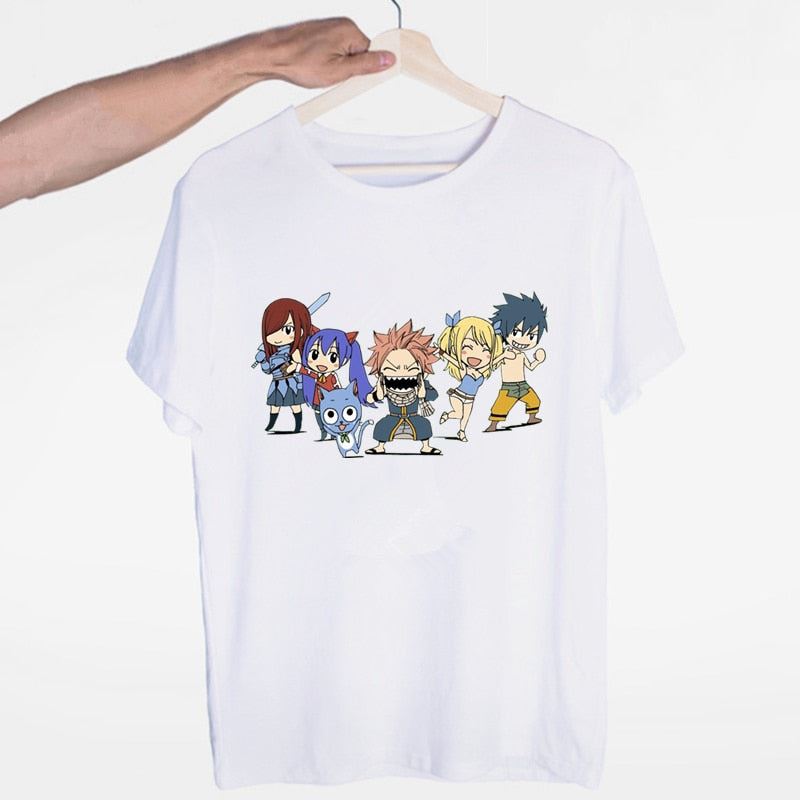 Fairytail Japanese Famous Anime Fairy Tail Design Funny T Shirt for Men and Wome