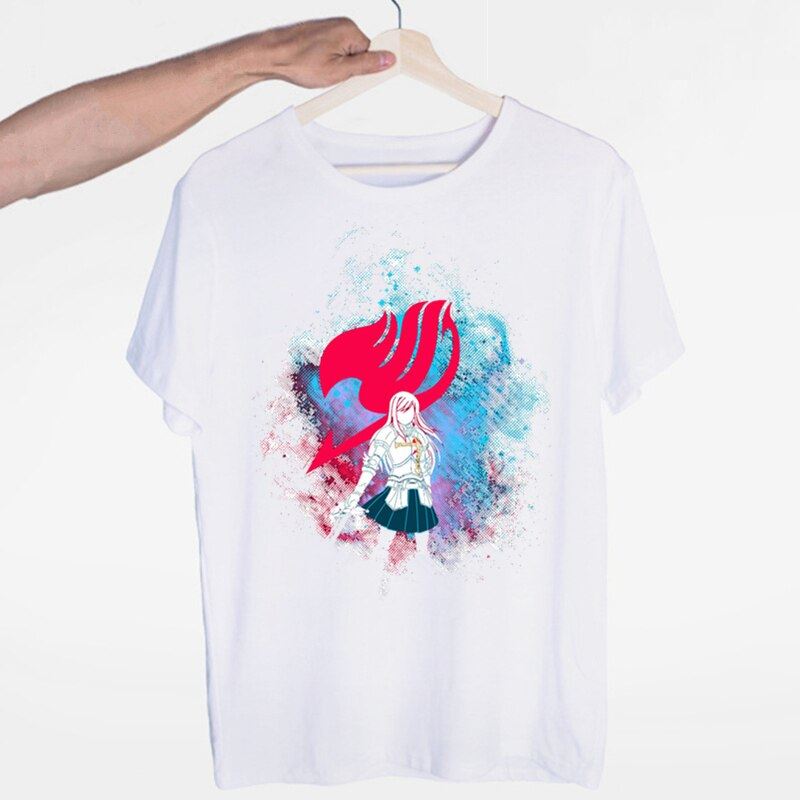 Fairytail Japanese Famous Anime Fairy Tail Design Funny T Shirt for Men and Wome