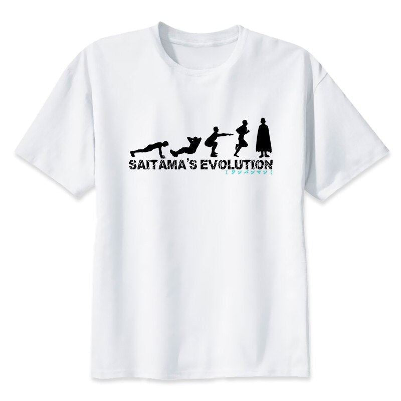 One Punch Man Saitama T Shirt Men Summer Japanese Anime Funny Print T Shirt Boy