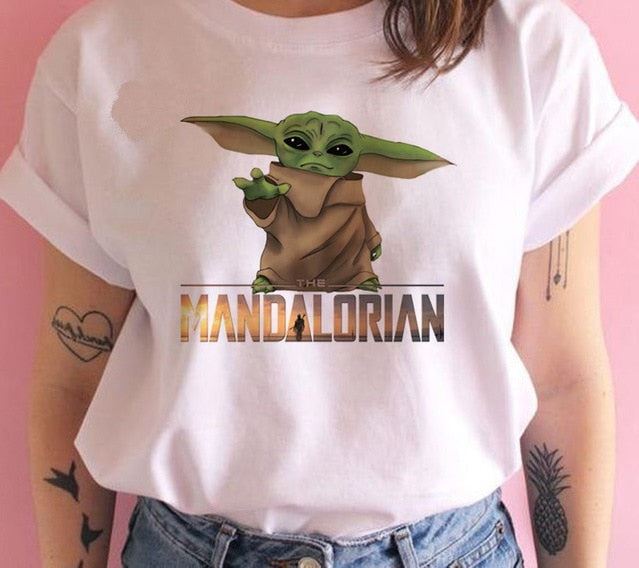 drama baby Printed T Shirts Women Tees Casual O-Neck Short Sleeve Harajuku Cool