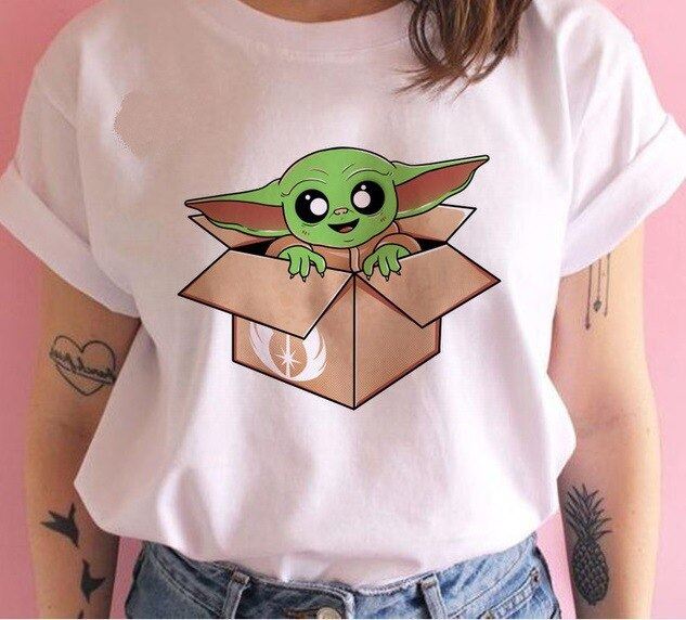 drama baby Printed T Shirts Women Tees Casual O-Neck Short Sleeve Harajuku Cool