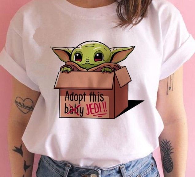 drama baby Printed T Shirts Women Tees Casual O-Neck Short Sleeve Harajuku Cool