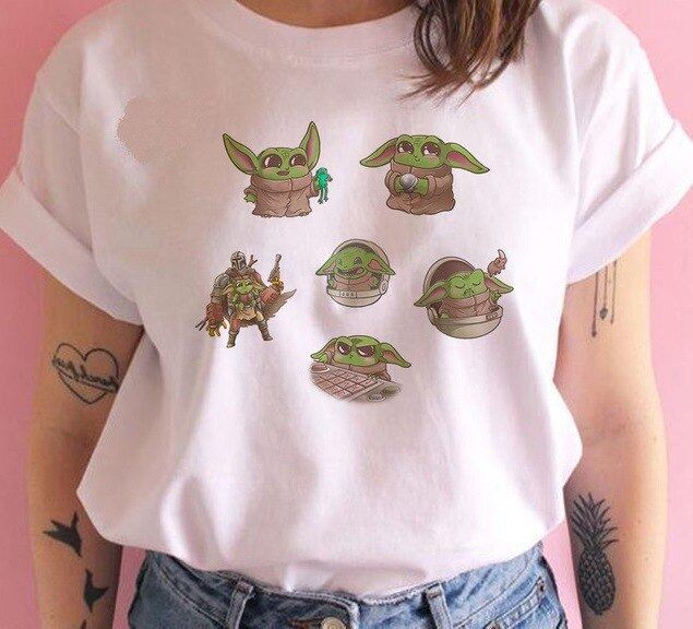 drama baby Printed T Shirts Women Tees Casual O-Neck Short Sleeve Harajuku Cool