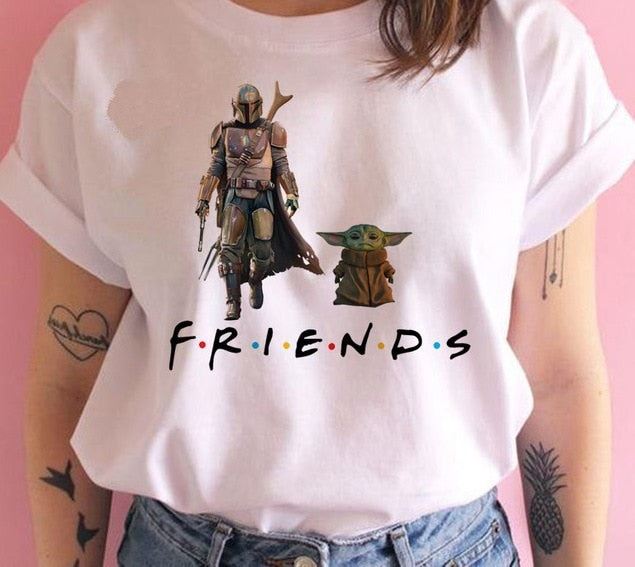 drama baby Printed T Shirts Women Tees Casual O-Neck Short Sleeve Harajuku Cool