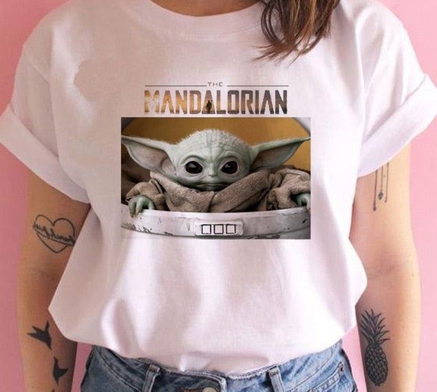 drama baby Printed T Shirts Women Tees Casual O-Neck Short Sleeve Harajuku Cool
