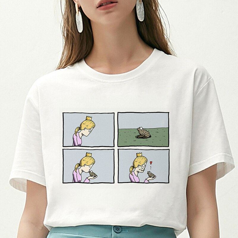 Women T Shirt My Depression My Brain My Anxiety Letter Printed Tshirt New Haraju