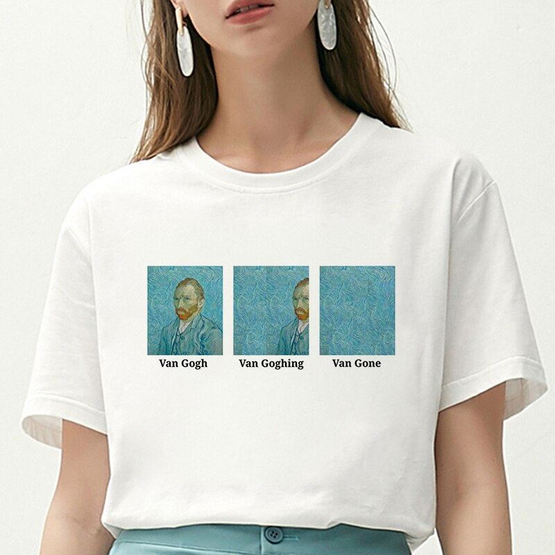 Women T Shirt My Depression My Brain My Anxiety Letter Printed Tshirt New Haraju