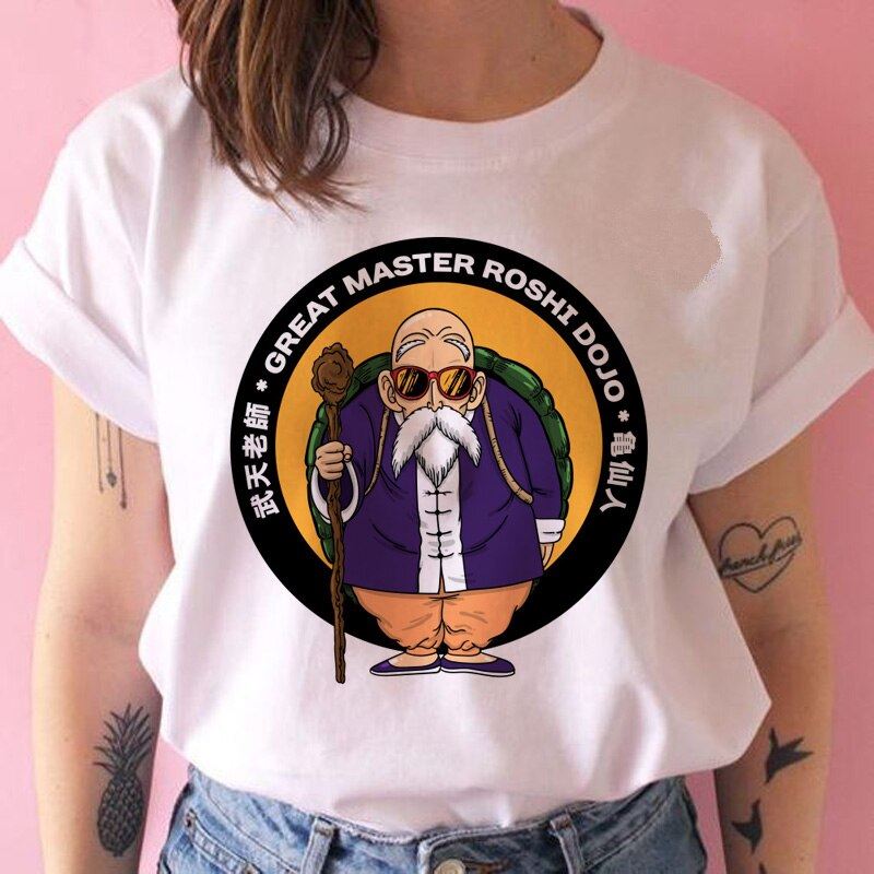 Cute Z super t shirt women Cute son goku DBZ vegeta hip hop tshirt funny cartoon