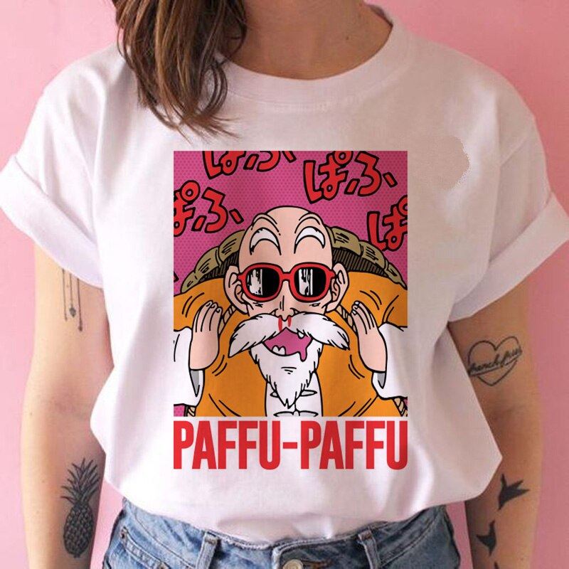 Cute Z super t shirt women Cute son goku DBZ vegeta hip hop tshirt funny cartoon