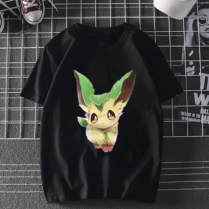 Kawaii Animal Unisex T-shirt  O-Neck Casual Korean Style Clothes Harajuku Japan