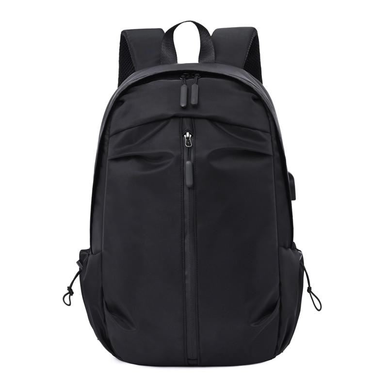 Laptop Backpack USB External Charge 15.6 Inch Shoulder Men Anti-Theft Nylon Trav