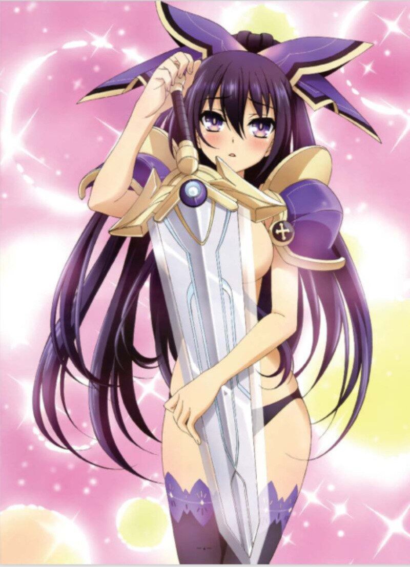 DATE A LIVE Anmation Anniversary Anime collection color illustrations Coloring P