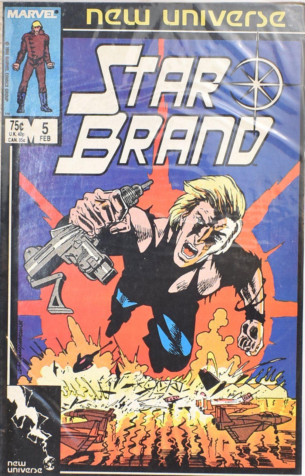 Star Brand 5 Marvel Comics Comic Book