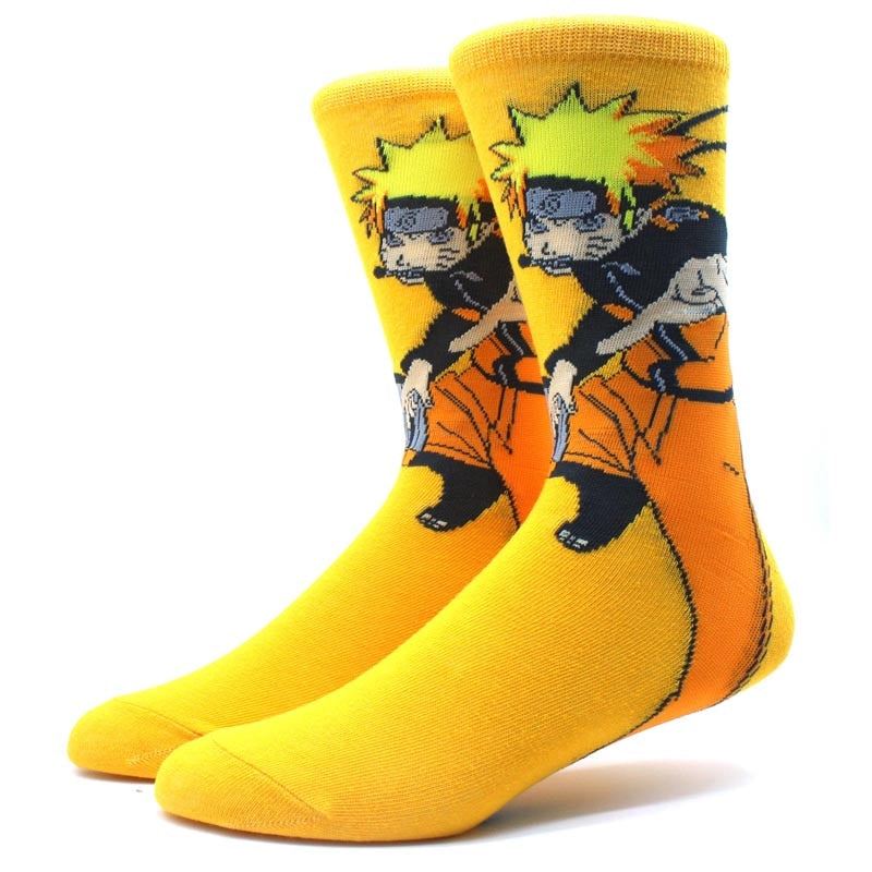 Personalized anime print socks fashion funny novelty cartoon men women sock comf
