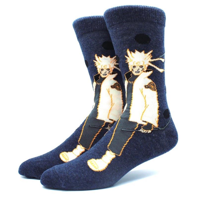 Personalized anime print socks fashion funny novelty cartoon men women sock comf