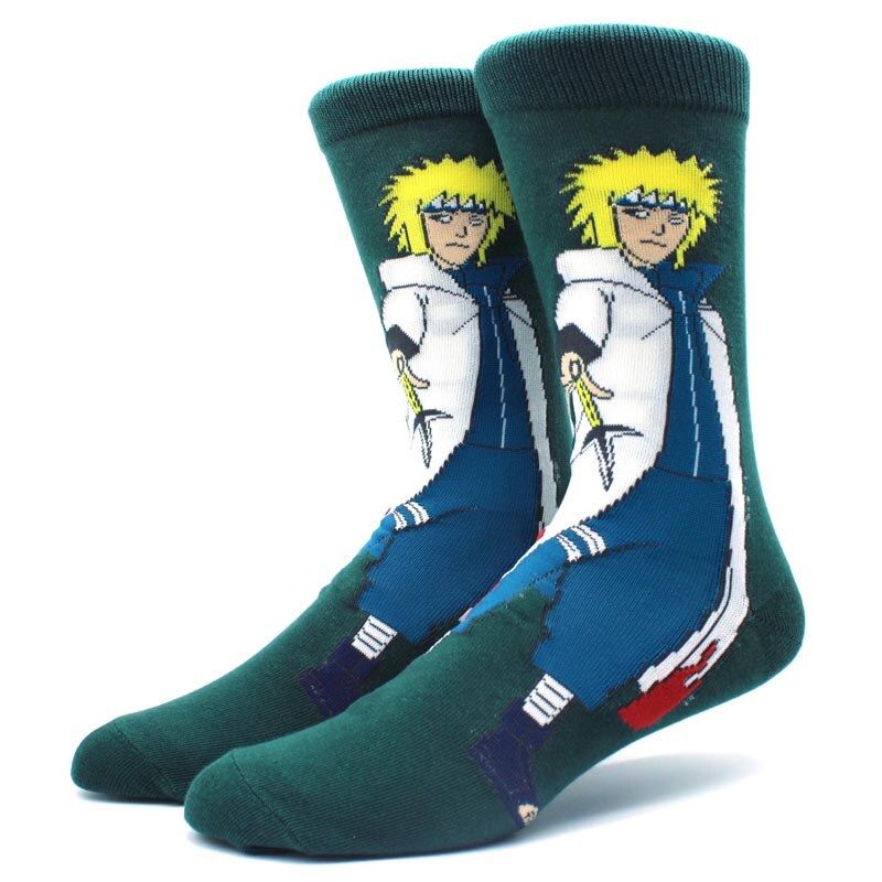 Personalized anime print socks fashion funny novelty cartoon men women sock comf