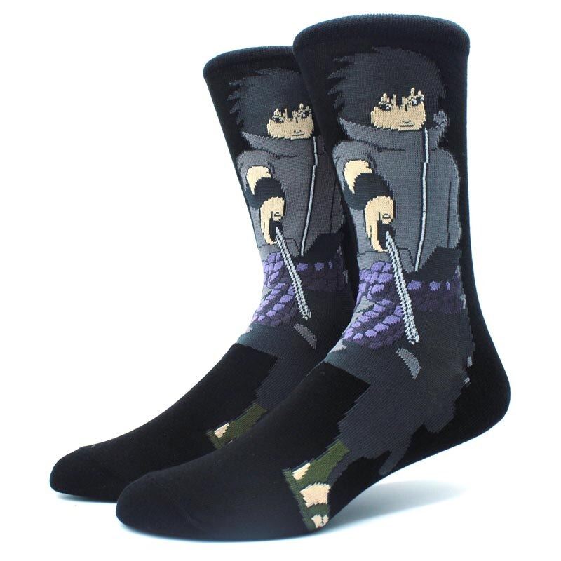 Personalized anime print socks fashion funny novelty cartoon men women sock comf