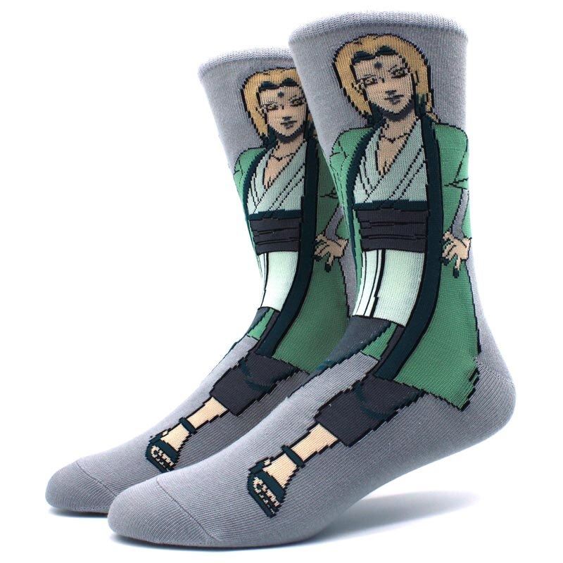 Personalized anime print socks fashion funny novelty cartoon men women sock comf