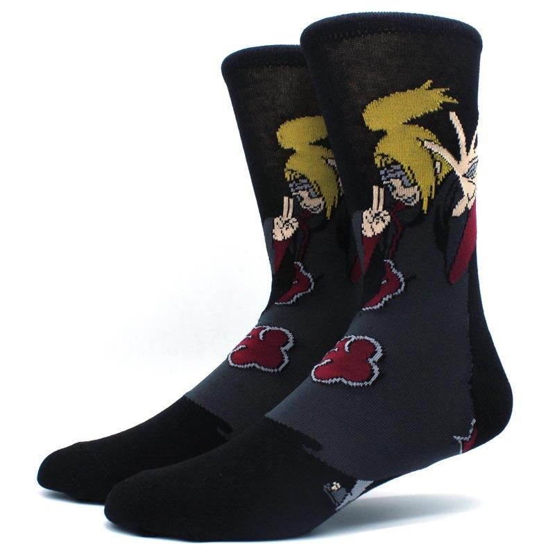 Personalized anime print socks fashion funny novelty cartoon men women sock comf