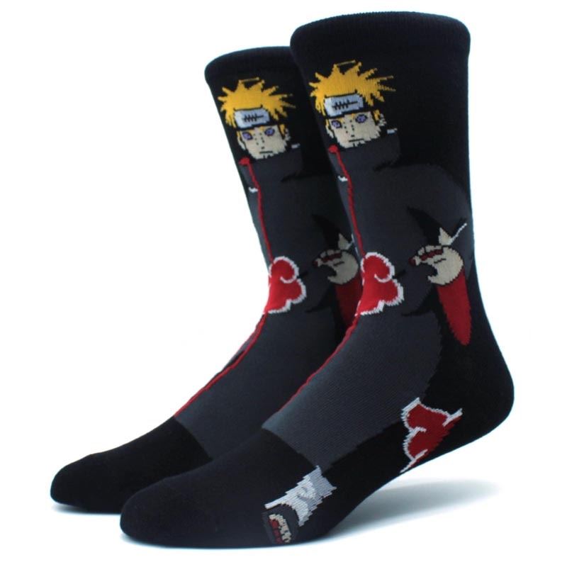 Personalized anime print socks fashion funny novelty cartoon men women sock comf