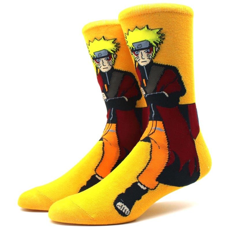 Personalized anime print socks fashion funny novelty cartoon men women sock comf