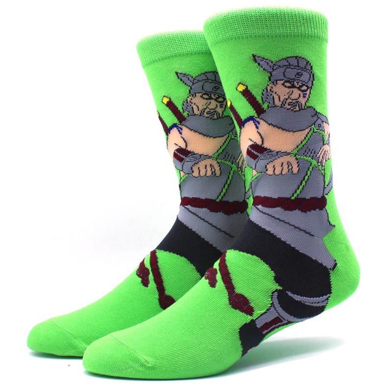 Personalized anime print socks fashion funny novelty cartoon men women sock comf