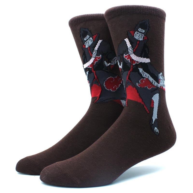 Personalized anime print socks fashion funny novelty cartoon men women sock comf