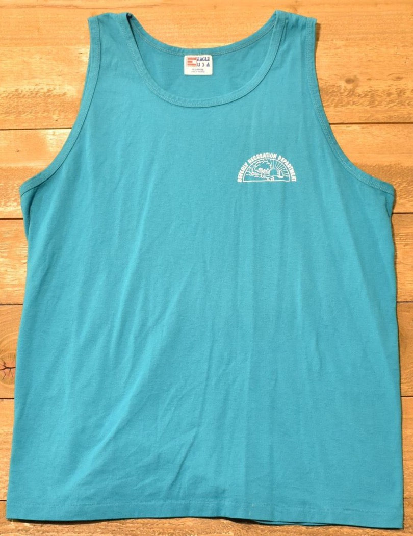 Beverly Recreation Department X Large Mens Tank Top Eagle USA