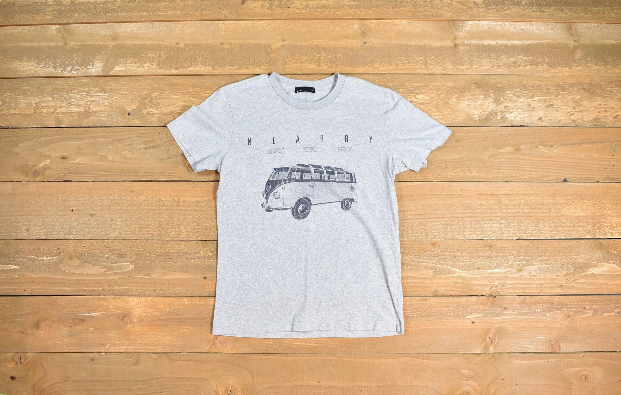 Nearby mens t shirt grey Volkswagen van t shirt Used medium