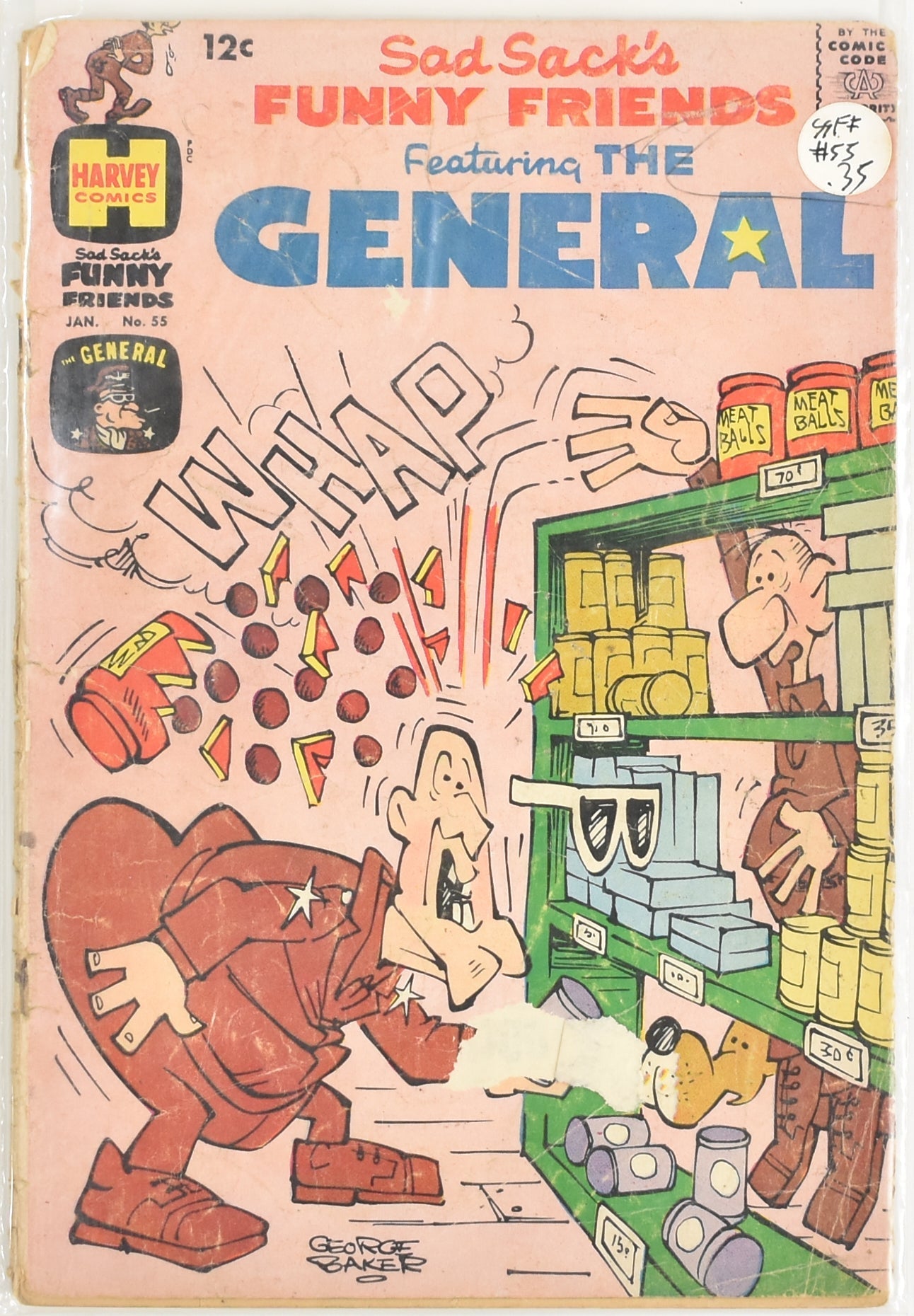 Sad Sack's No.55 Funny Friends General Harvey Comics