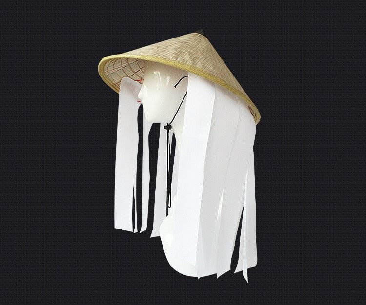 Accessoires de Cosplay Akatsuki Organisation Chapeau En Bambou Coolie Hat Straw
