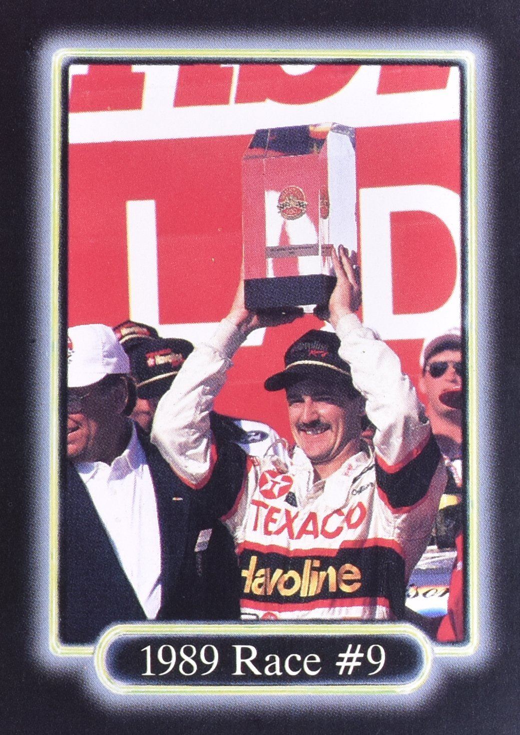 1989 Race Number 9 No. 175 Race Cards Collection MAXX Nascar Card