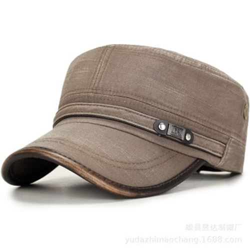 New winter flat cap outdoor sun protection ear caps men's and women's universal