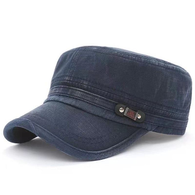 New winter flat cap outdoor sun protection ear caps men's and women's universal