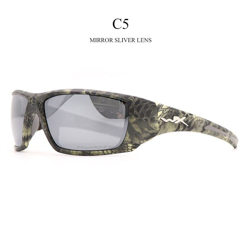 2021NEW Wiley x  WX Brand  Sports Sunglasses Men HD Polarized Sun Glasses TR90 S