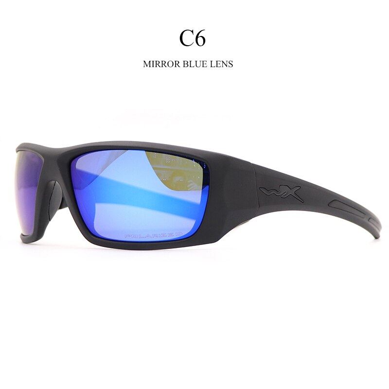 2021NEW Wiley x  WX Brand  Sports Sunglasses Men HD Polarized Sun Glasses TR90 S