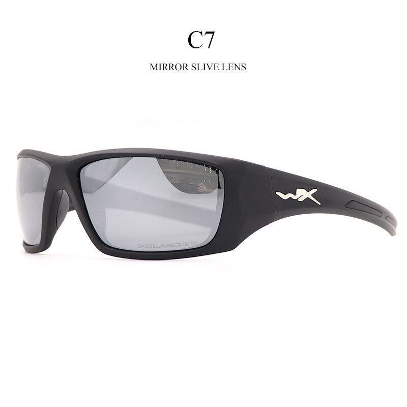 2021NEW Wiley x  WX Brand  Sports Sunglasses Men HD Polarized Sun Glasses TR90 S