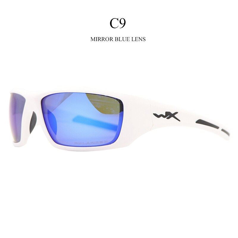 2021NEW Wiley x  WX Brand  Sports Sunglasses Men HD Polarized Sun Glasses TR90 S