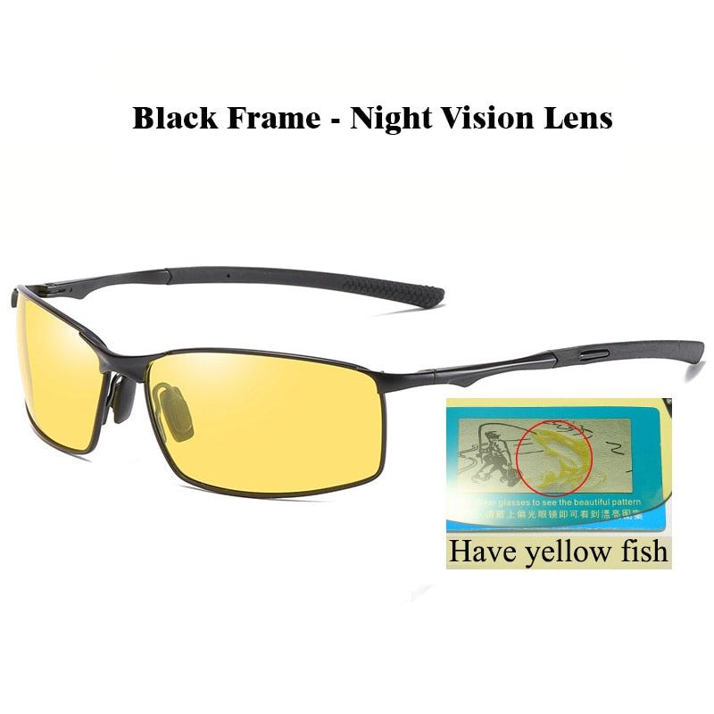 Aoron Polarized Sunglasses Mens/Women Driving Mirror Sun Glasses Metal Frame Gog