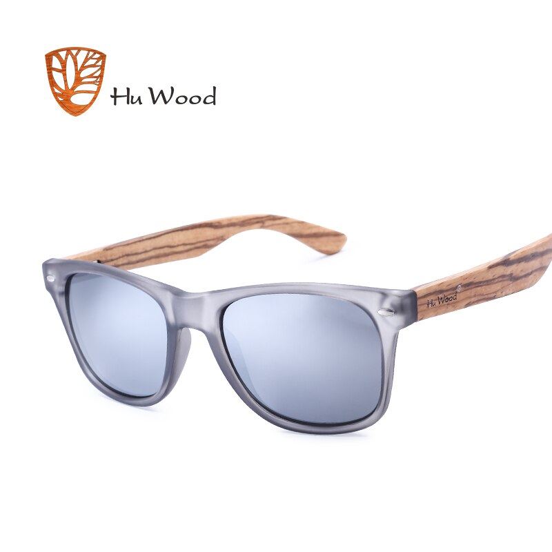 HU WOOD Sunglasses Man Wooden Sunglass For Unisex Fashion Women Sun Glasses Pola