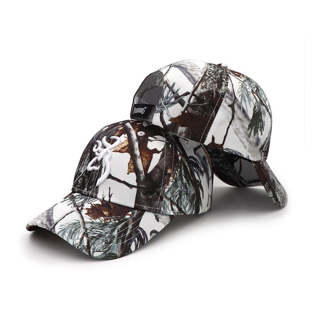 Camping Hunting Camouflage Cap Brown