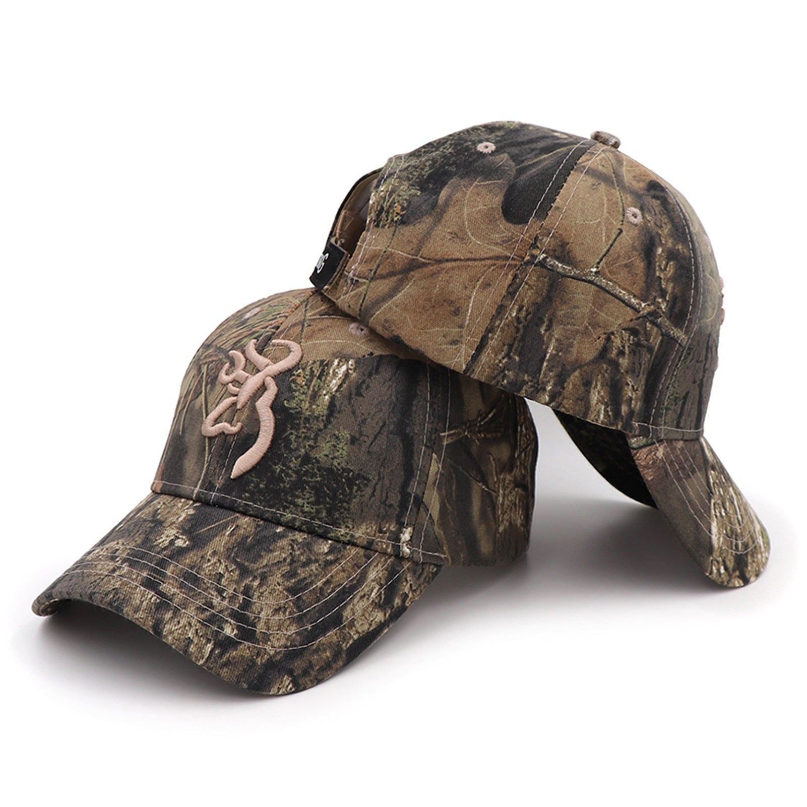 Camping Hunting Camouflage Cap Brown