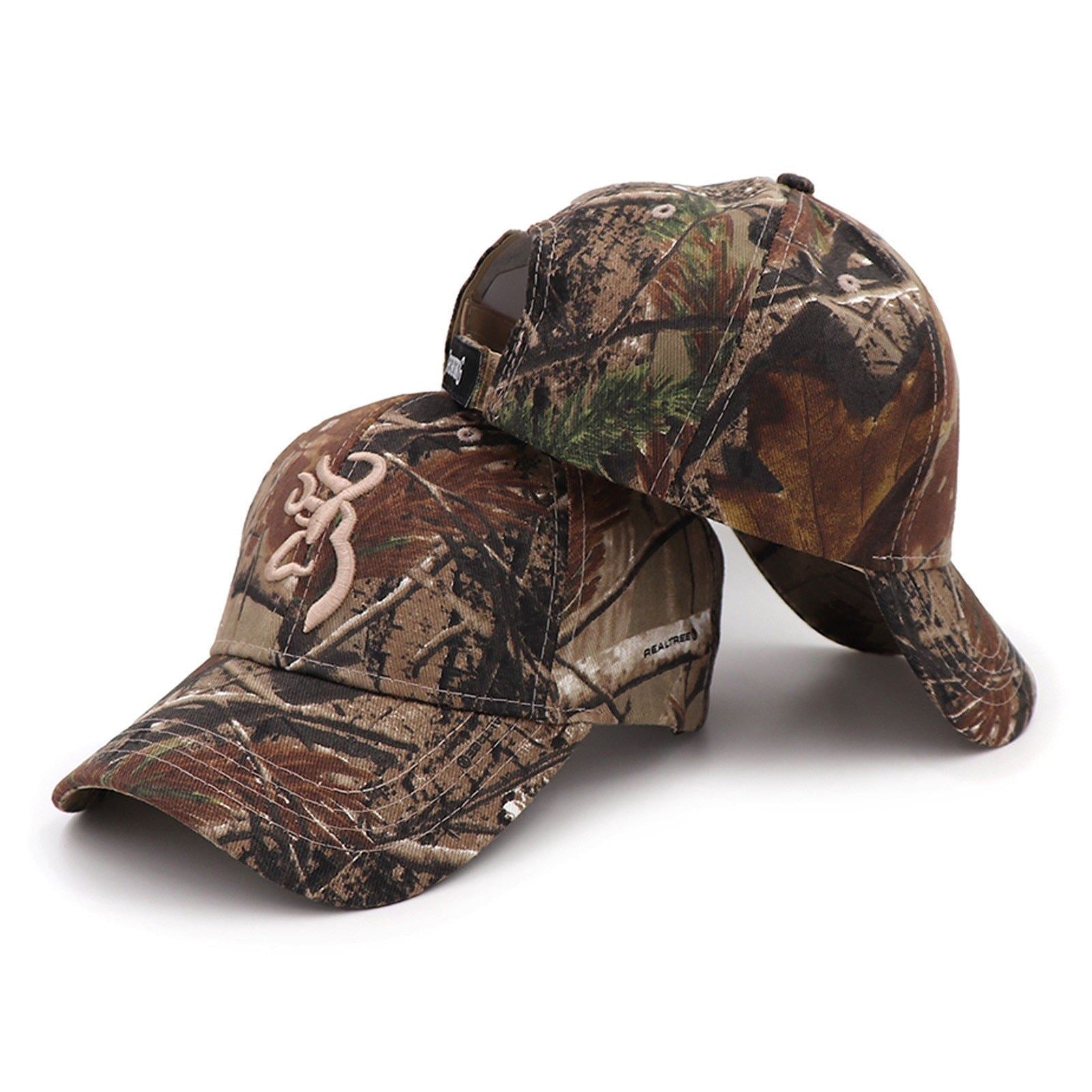 Camping Hunting Camouflage Cap Brown