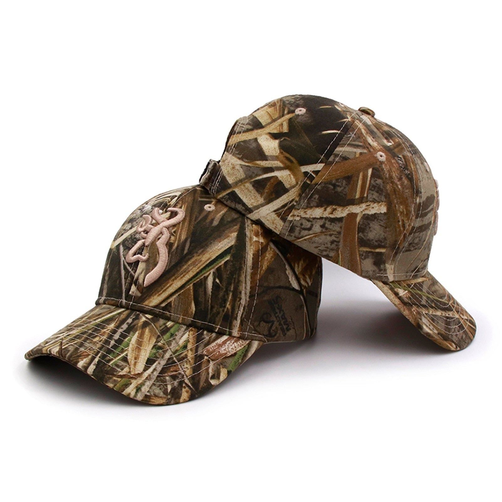 Camping Hunting Camouflage Cap Brown