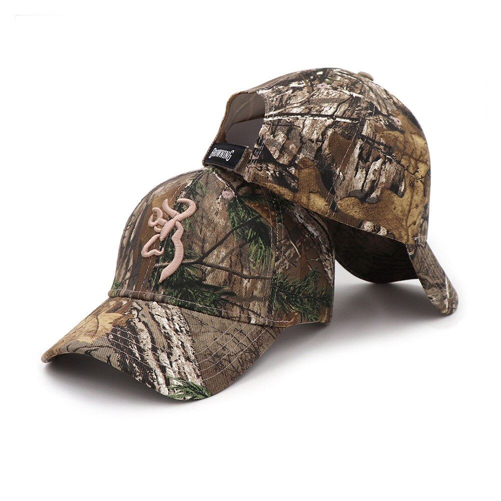 Camping Hunting Camouflage Cap Brown