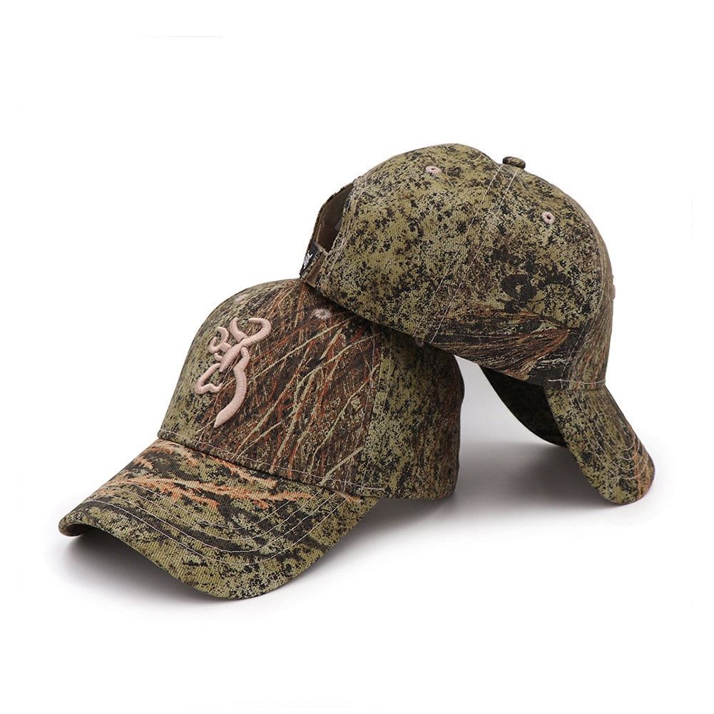 Camping Hunting Camouflage Cap Brown