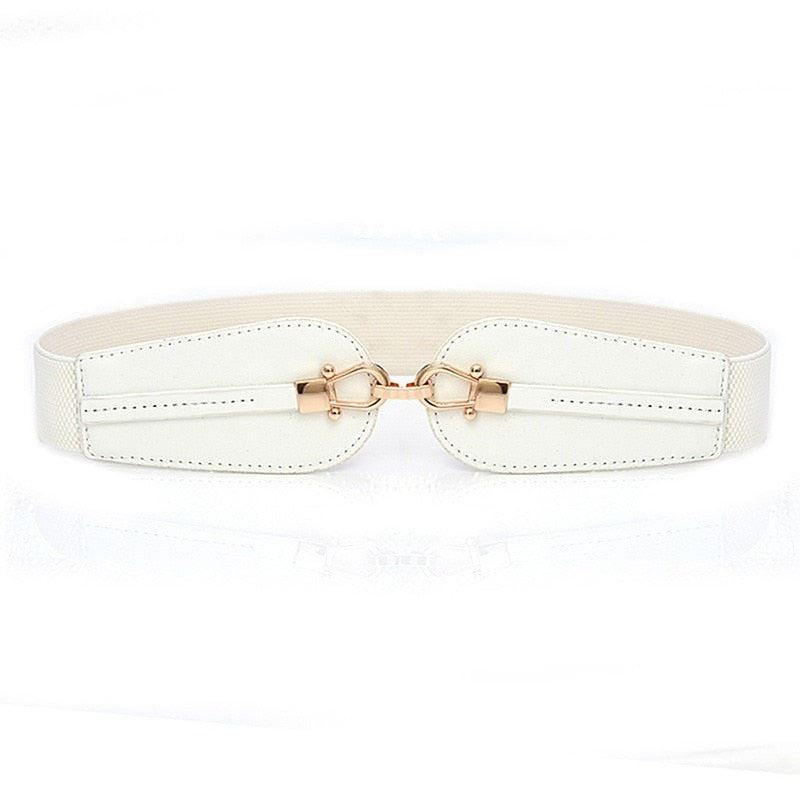 Corset Wide Belts Pu Leather Slimming Body Belts For Women Elastic Waist Be
